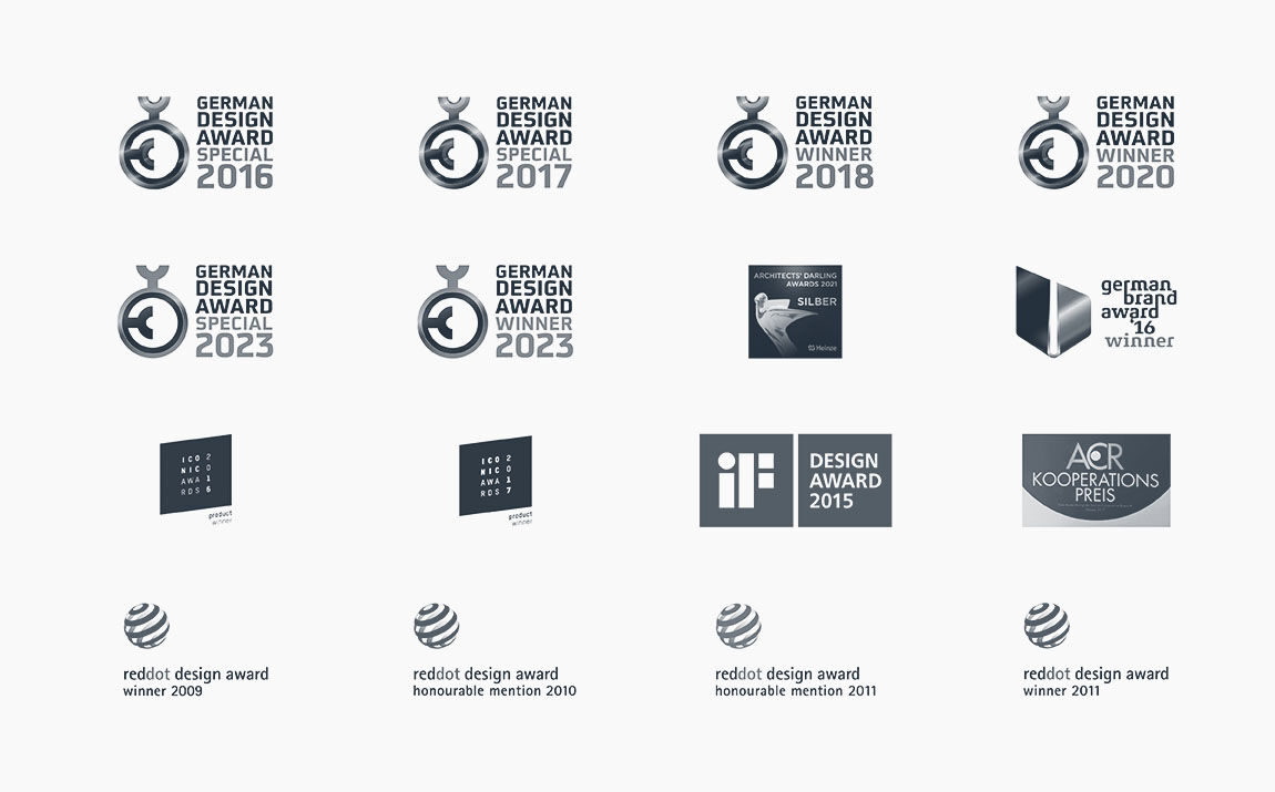 Glas Marte Auszeichnungen: Awards und Preise Glas Marte Auszeichnungen: Awards und Preise